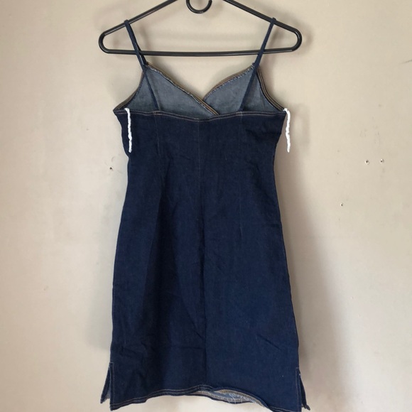 G.A.S.CO. Cute Woman’s Jeans Mini Dress Size 5 - Picture 8 of 8
